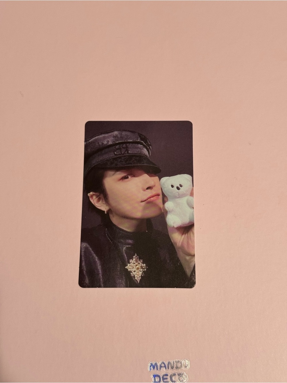 Ateez HONGJOONG hello82 popup exclusive In Your Fantasy BEAR photocard